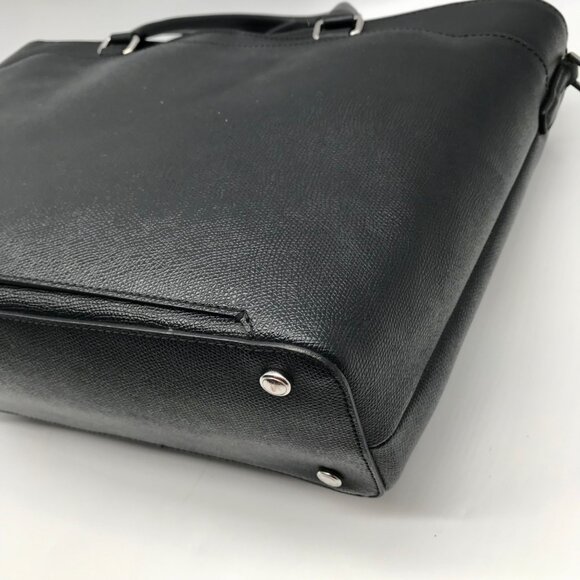 Tumi Black Leather Sinclair Camila Tote Bag - Picture 8 of 10